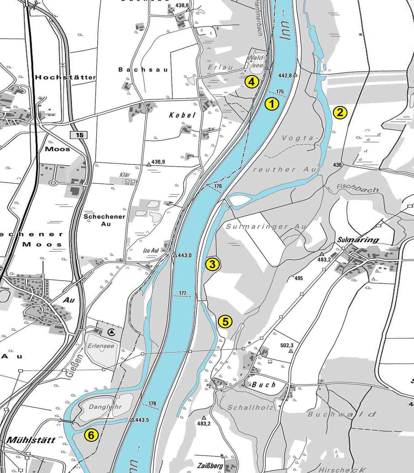 Fischereikarte d Kreisfischereiverein Rosenheim