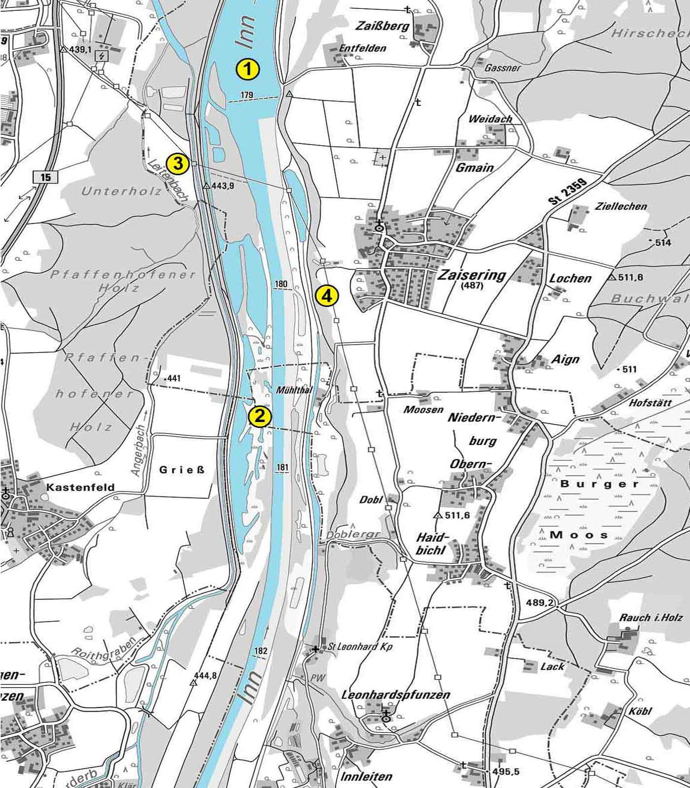 Fischereikarte e Kreisfischereiverein Rosenheim