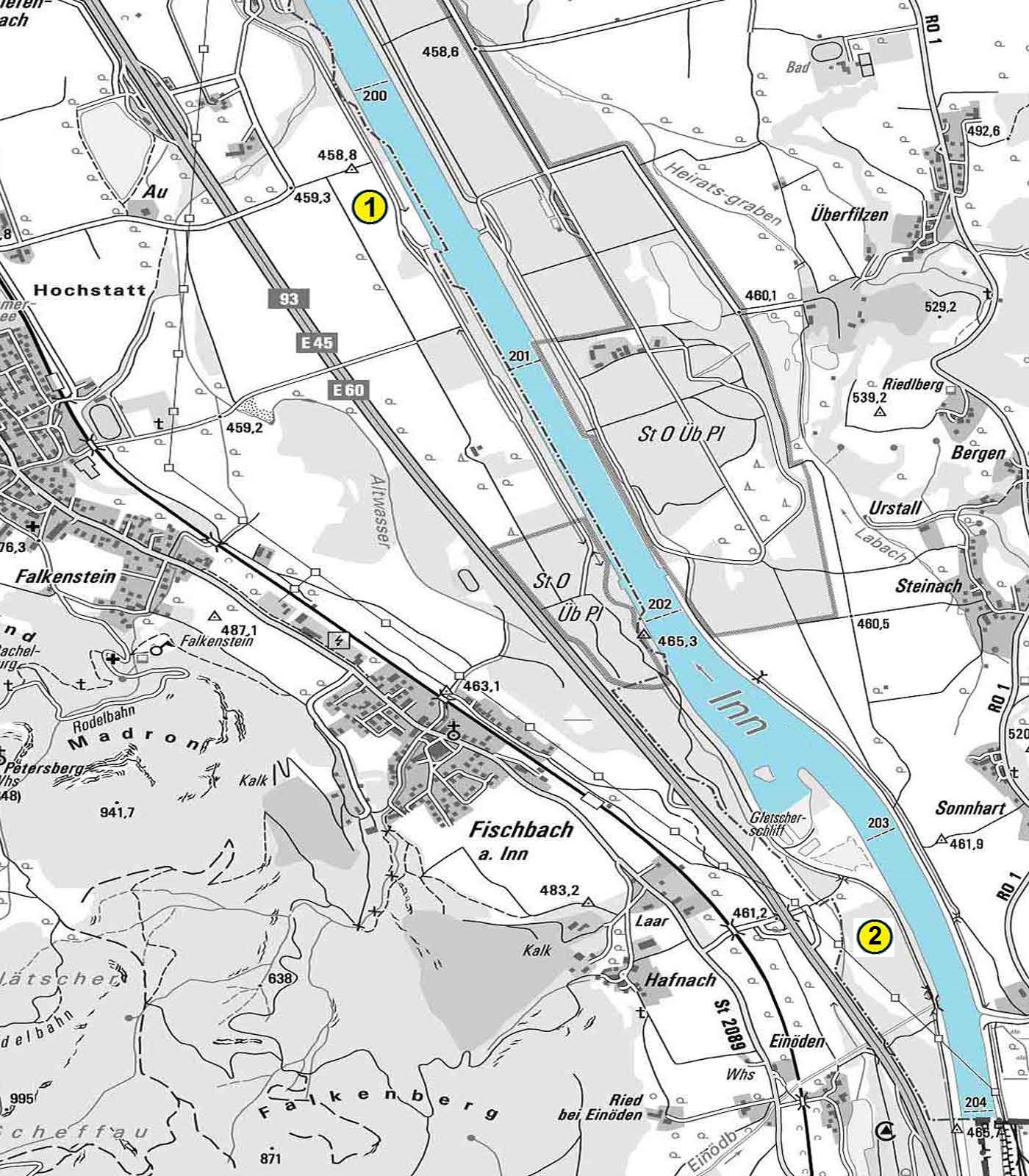 Fischereikarte e Kreisfischereiverein Rosenheim