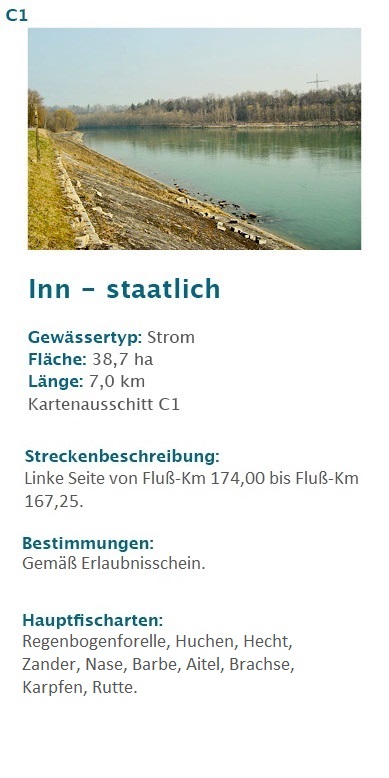 Inn staatlich Kreisfischereiverein Rosenheim