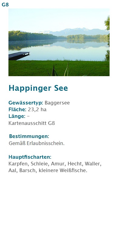 Happinger See Kreisfischereiverein Rosenheim