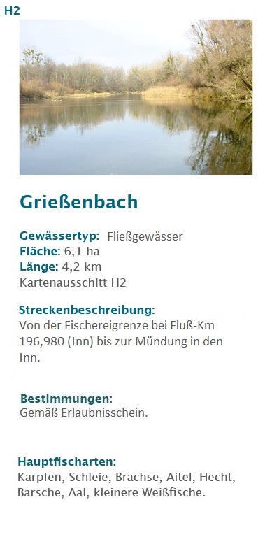 Grie&Atilde;�enbach Kreisfischereiverein Rosenheim