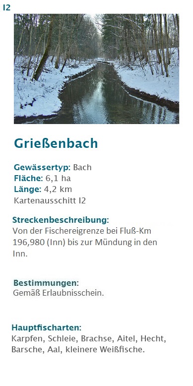  Grie&Atilde;�enbach Kreisfischereiverein Rosenheim