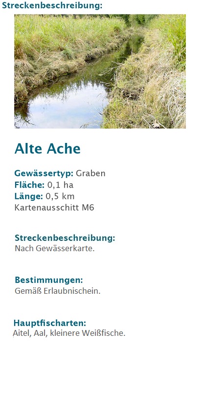 Alte Ache Kreisfischereiverein Rosenheim